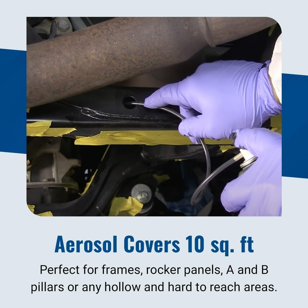 Internal Frame Coating Plus Aerosol Rust Remover & Rust Prevention Spray