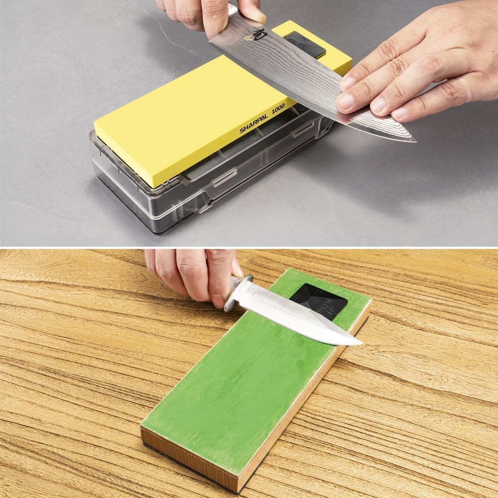 Compact Angle Pyramid Knife Blade Sharpener - 4 Universal Angles Included