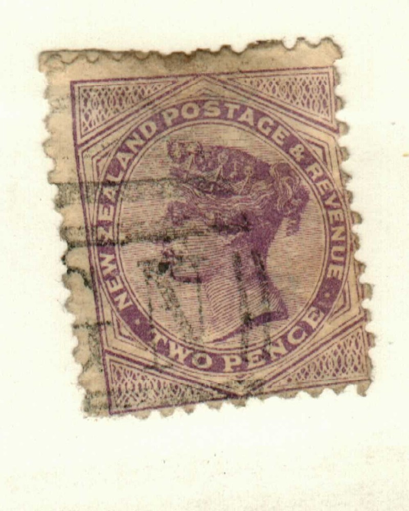 New Zealand #62 used