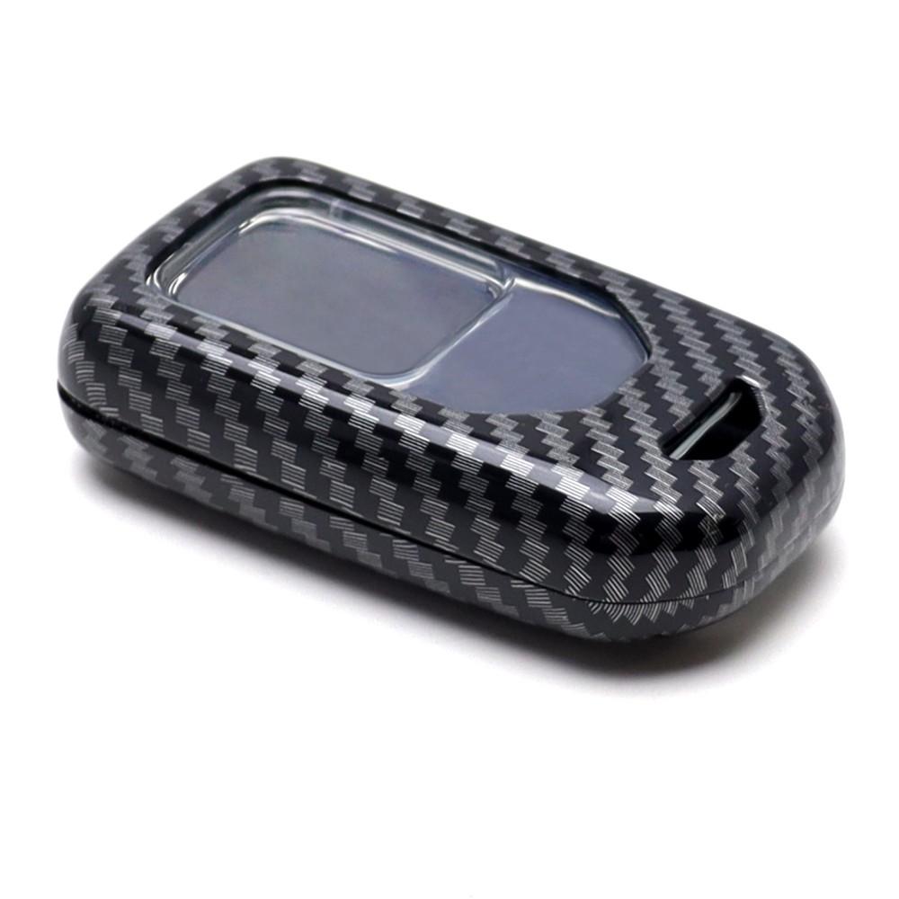 Carbon Pattern Plastic Case Shell For Honda Accord Civic CRV Odyssey Gen1 KeyFob