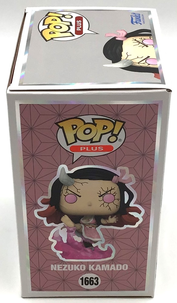 Funko Pop! Plus Demon Slayer Nezuko Demon Art Glow #1663 SE with POP Protector