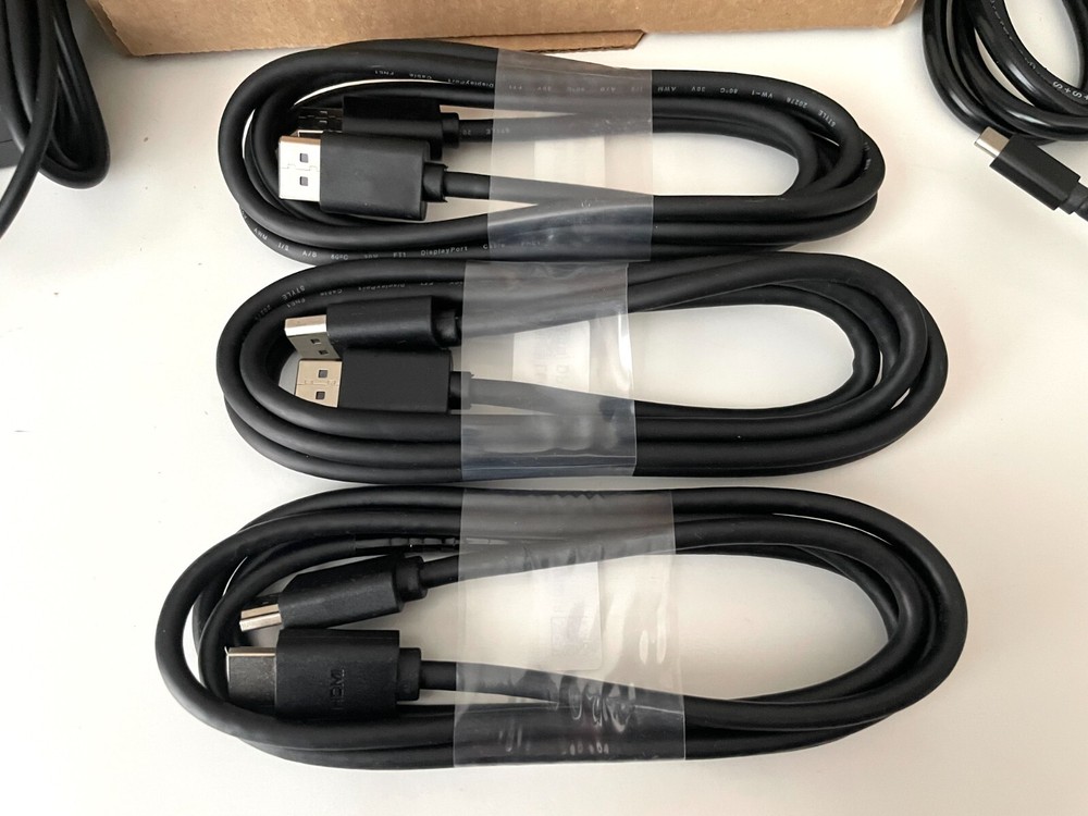 HP G5 Dock USB-C Universal Docking Station w/ AC Adapter, HDMI + 2 DP Cables