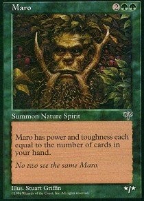 Magic The Gathering - Maro - Mirage Green