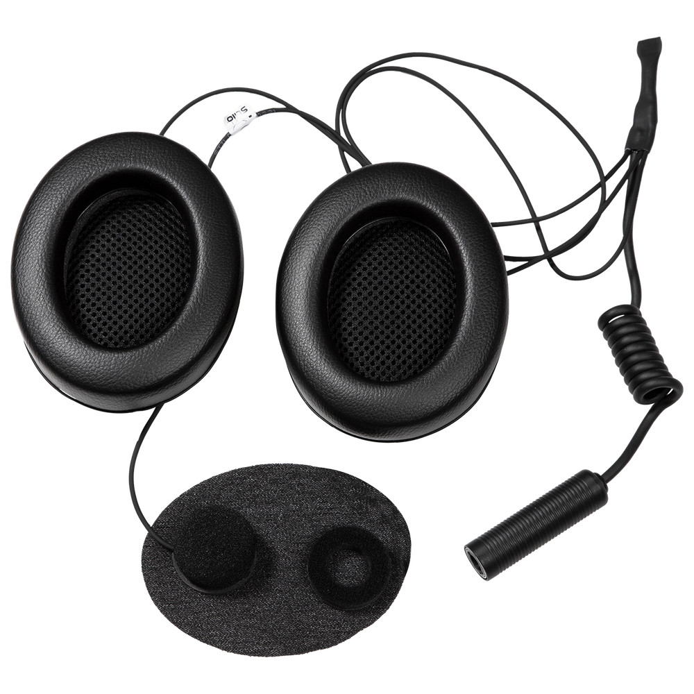 Stilo AE0104 WRC Intercom Kit with Earmuffs for Open-Face Helmets NEW