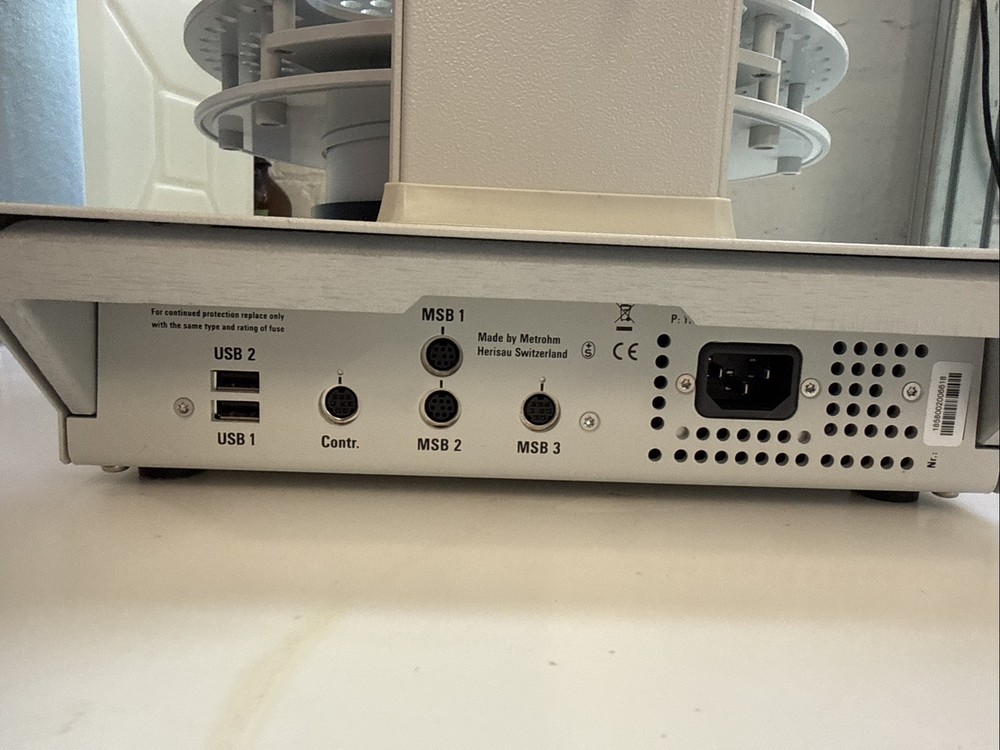 Metrohm 930 IC 858 Sample Processor Anion