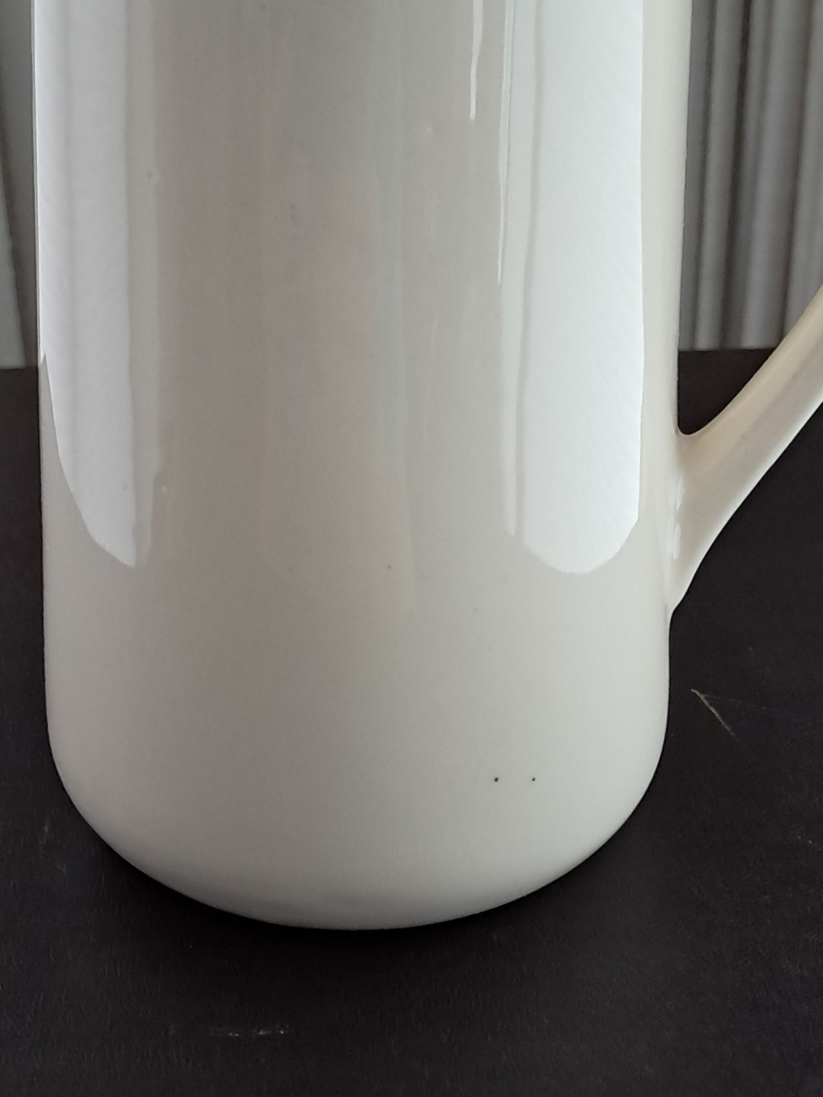 Ceramic Le Comptoir De Famille Red White France Pitcher Le Petit Dejeuner