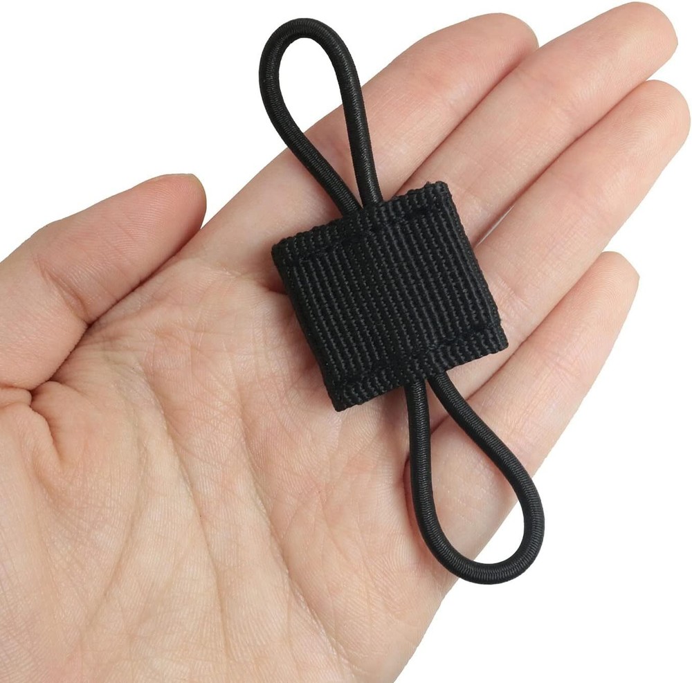 10Pcs Tactical Molle Backpack Accessories Attachment PTT Antenna Binding Buckle