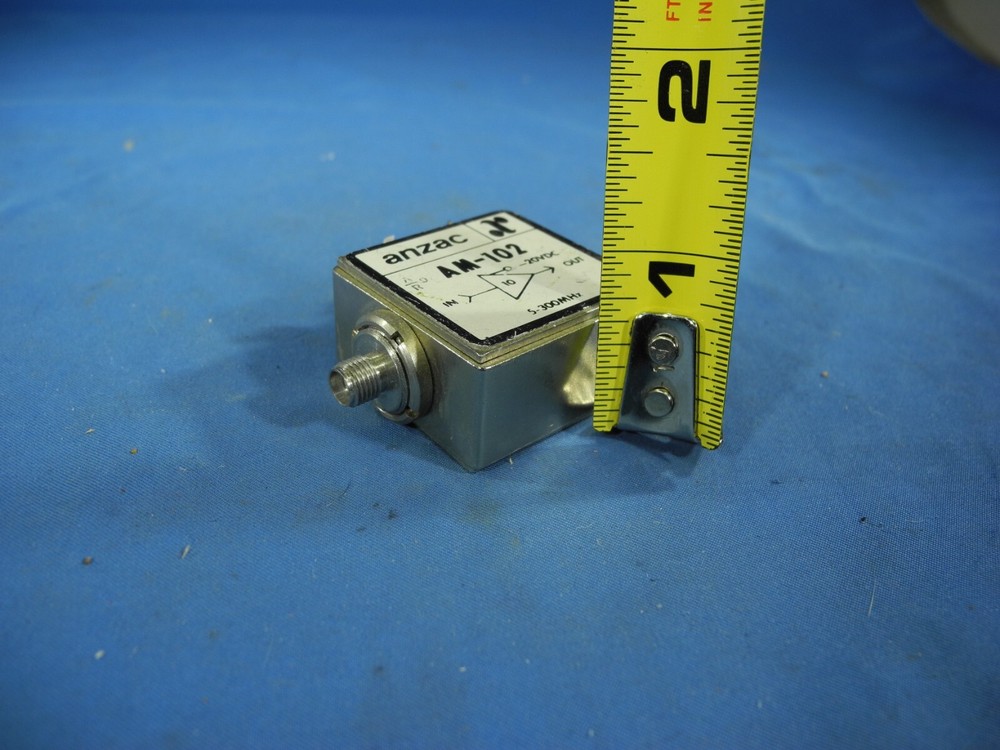 Anzac AM-102 RF Amplifier 5-300 MHz 20VDC (Working Pull)