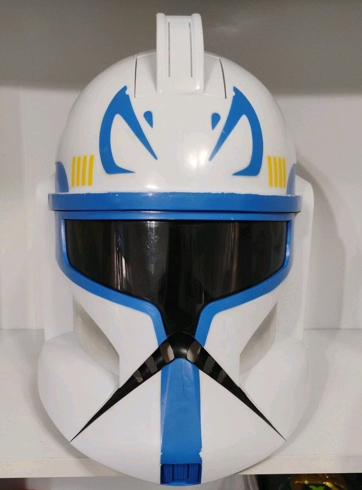 Star Wars Captain Rex Clone Wars Electronic Talking Helmet 2008, Works