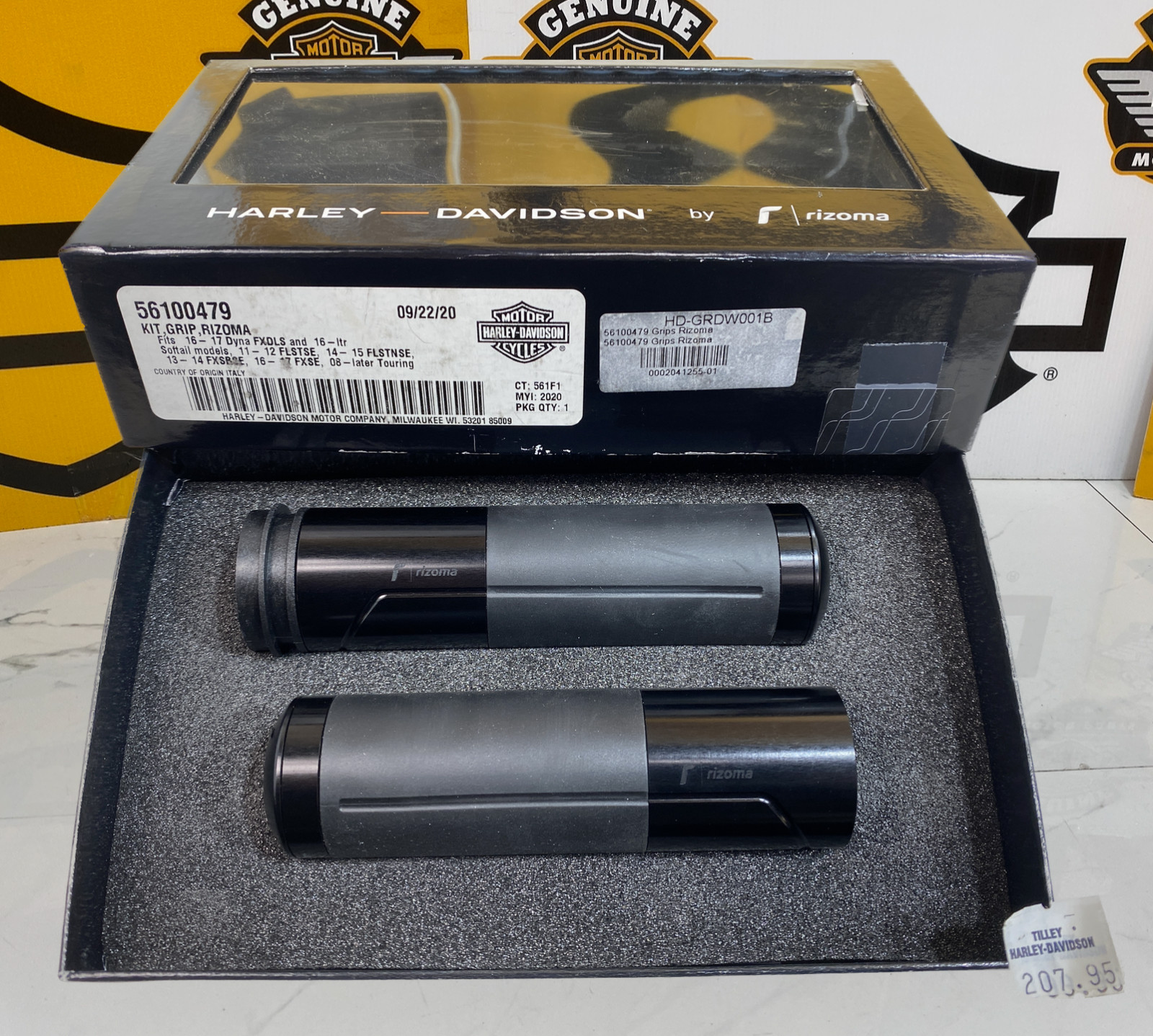 OEM Harley Davidson By Rizoma Hand Grips