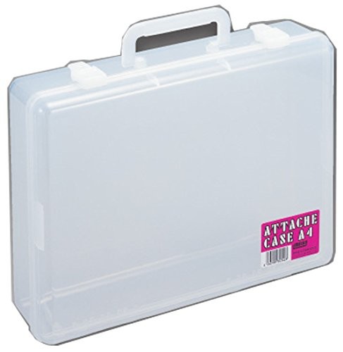 Meiho attache case A4 clear.