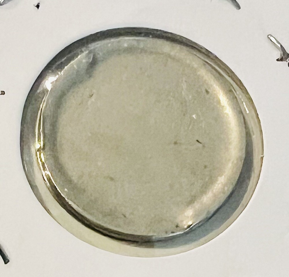 1990’s India 5 Rupees Blank Mint Error
