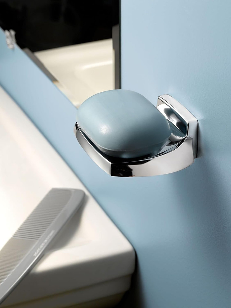 6.25" Chrome Wall Mount Hand Towel Ring – Contemporary Design