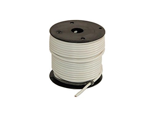 100Ft 12 Gauge Primary GPT PVC Jacketed Wire White Roll