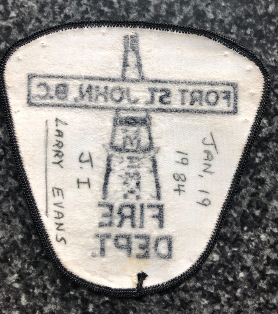Fire Department Patch - Fort St. John, B.C. Fire Dept.