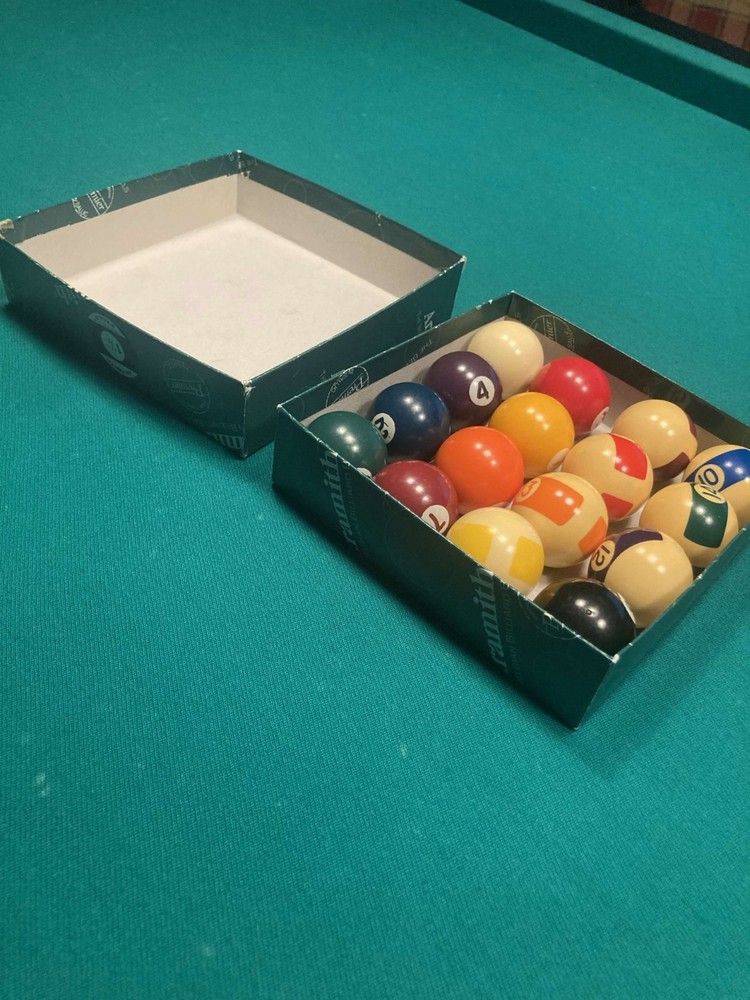 Aramith Premier 1½″ (38mm) Belgian Pool Ball Set – Complete set