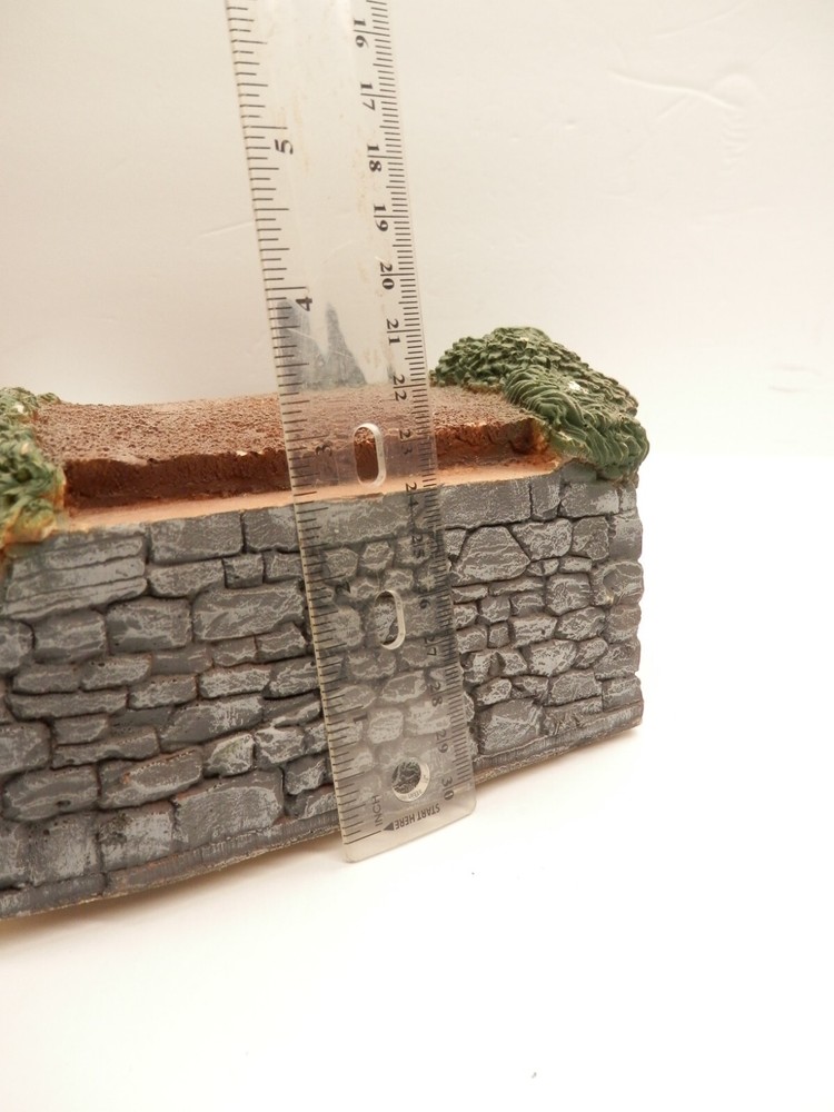 Miniature War Gaming Foam Board Broken River Bridge Scene