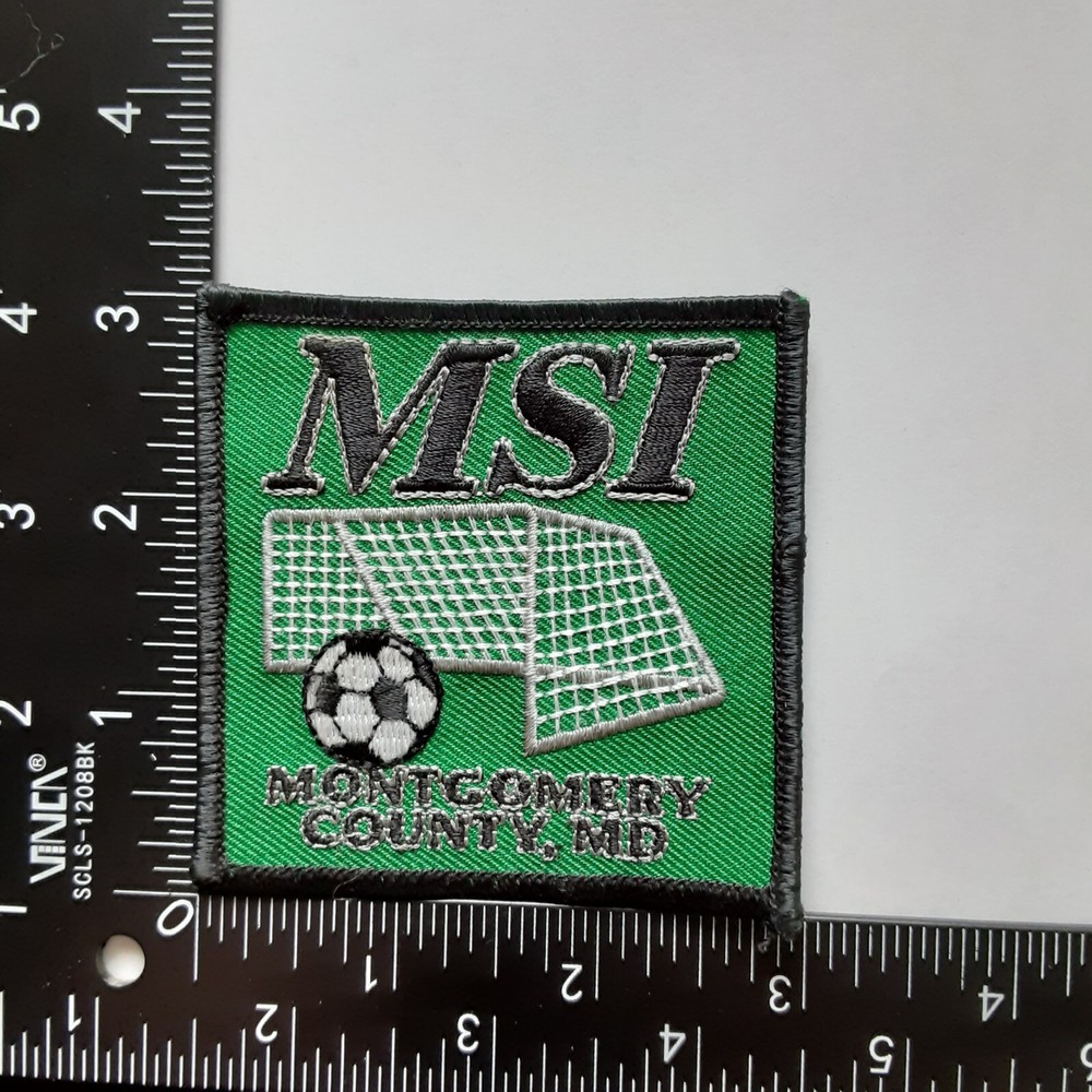 MSI Montgomery County MD Soccer Patch Square