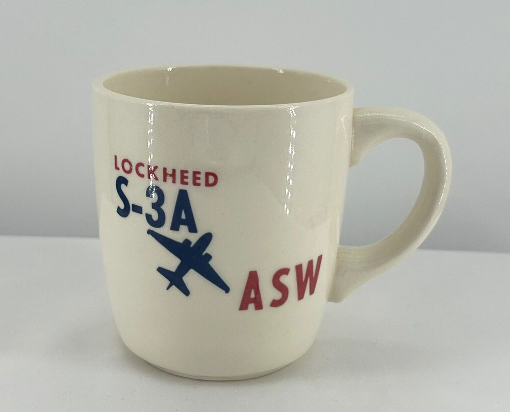 Lockheed S-3A ASW Coffee Mug Cup Vintage