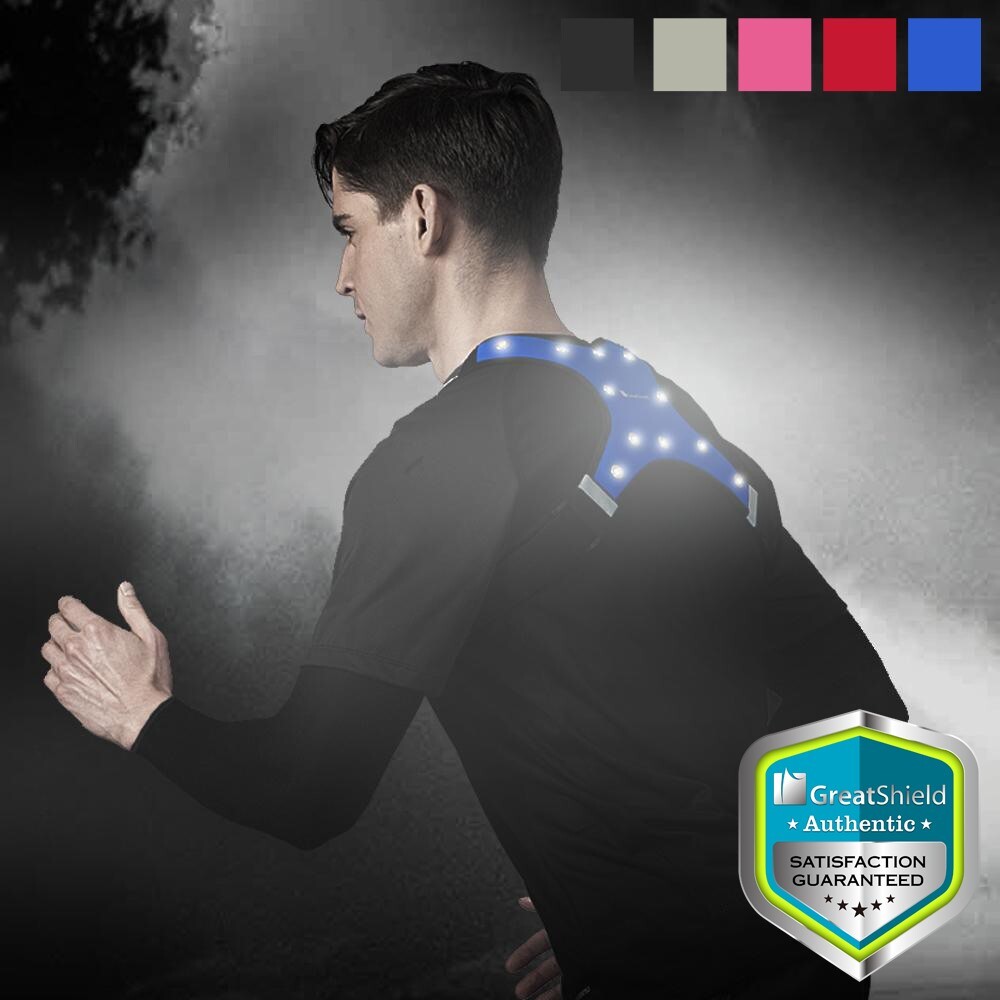 Reflective Outdoor Running Cycling Biking Night LED Light Safety Vest Waterproof