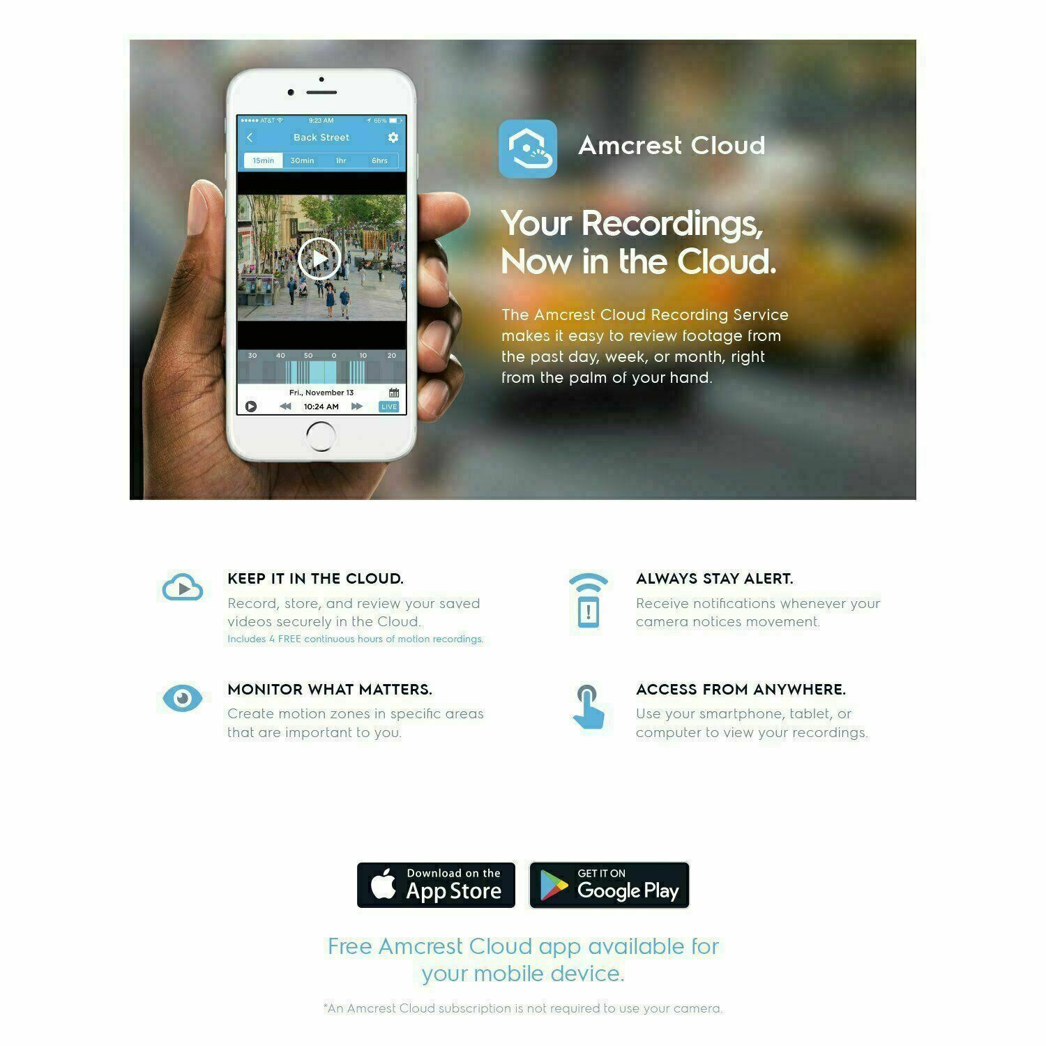 Amcrest NV5232E 32CH Channel 4K Network Video Recorder NVR 16-Ports POE Renewed