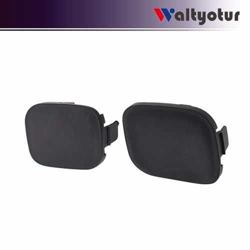 1 Pair Front Bumper Tow Hook Eye Cap Cover Left & Right Replacement for Prius