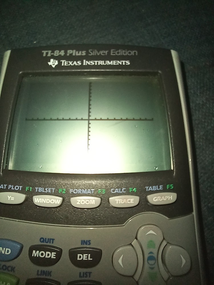 Texas Instruments TI-84 Plus Graphing Calculator Silver Edition Tested Working