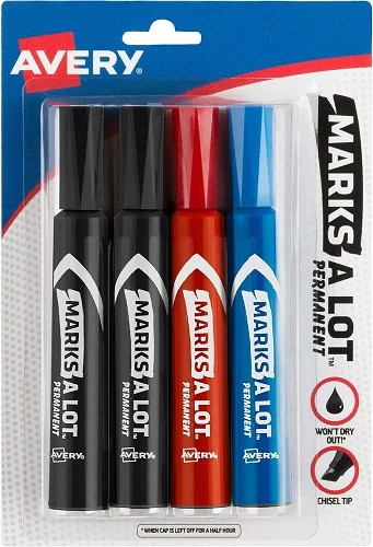 Marks-A-Lot Regular Chisel Tip Permanent Marker