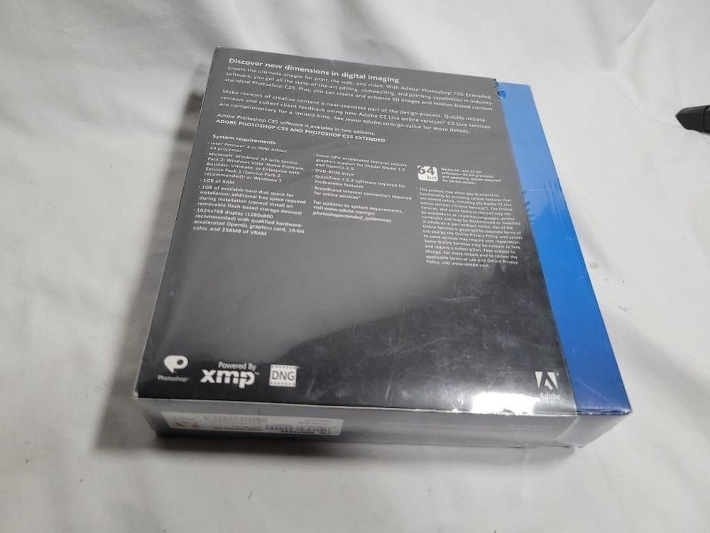 Photoshop CS5 Extended Windows Sealed