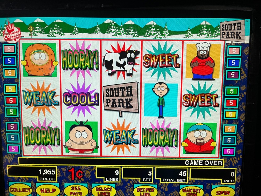 IGT I-GAME South Park Software