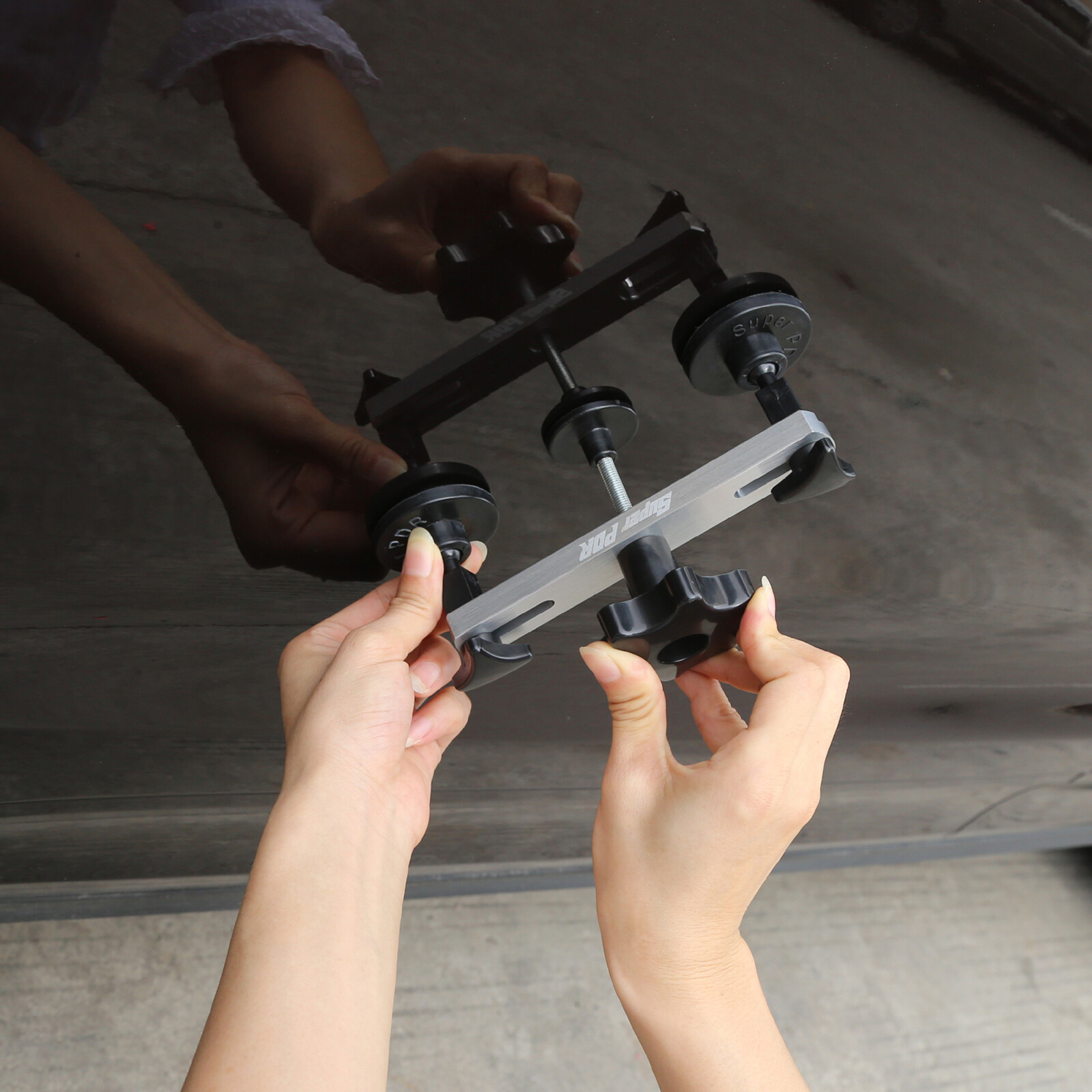 118-PC Paintless Dent Repair Kit - Car Body Dent & Hail Damage Removal Tools Set