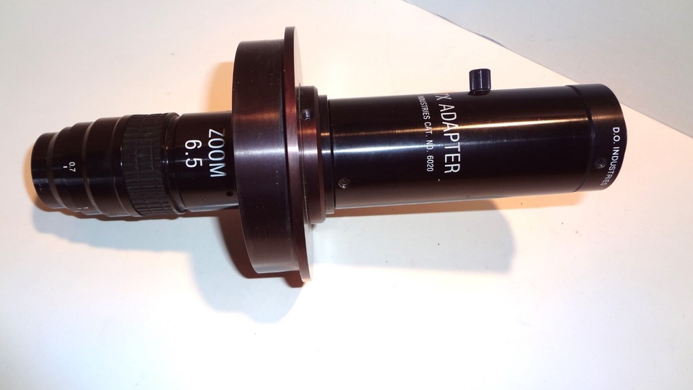 DO INDUSTRIES ZOOM 6000 VIDEO MICROSCOPE SYSTEM COMPLETE