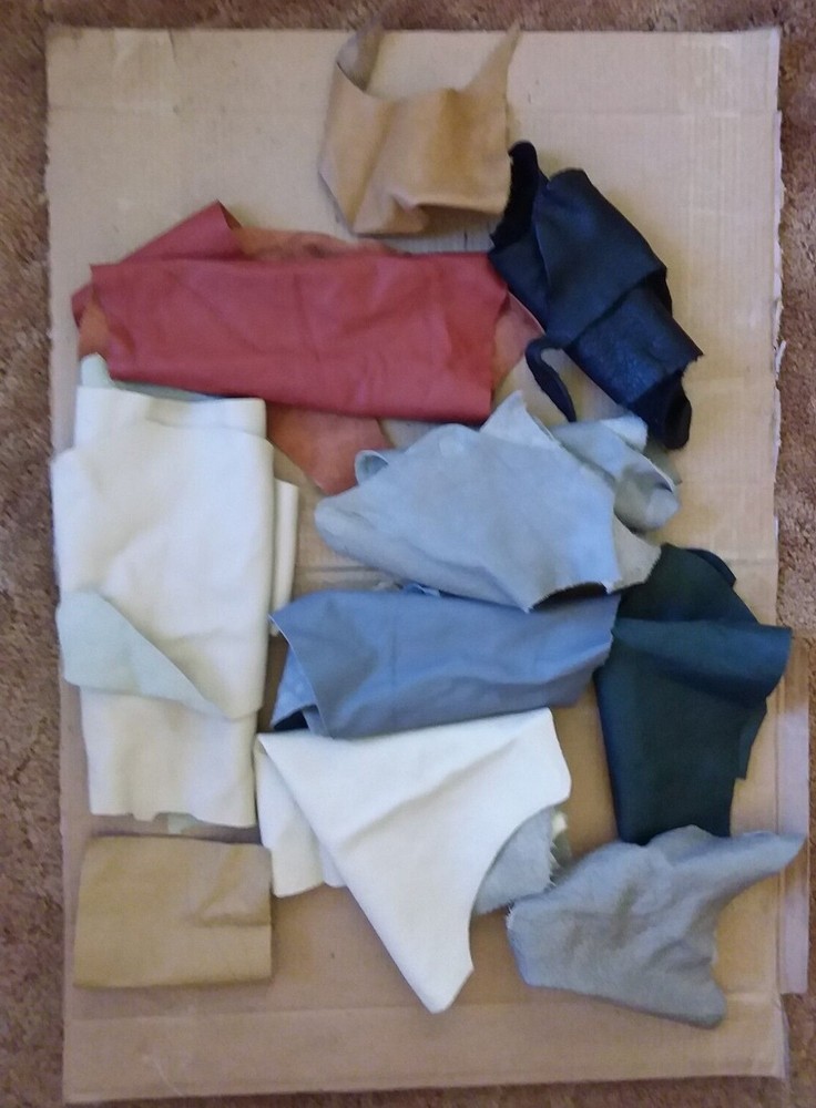 Box of Leather, 13lbs. - Used