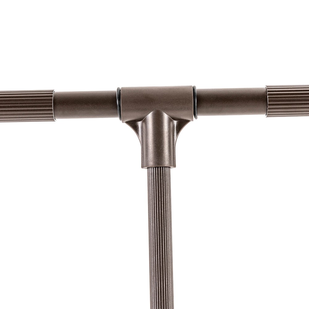 55Lbs Pull Down Clothes Hanger Garment Rack Closet-Mounted Adjustable Length