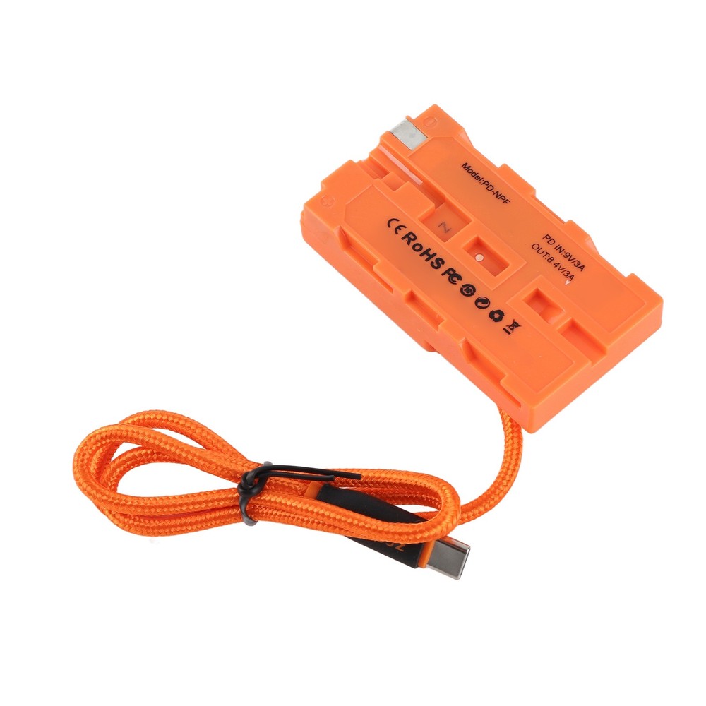 Camera Dummy Battery Continuous Power Supply For LED Video Light Microphone