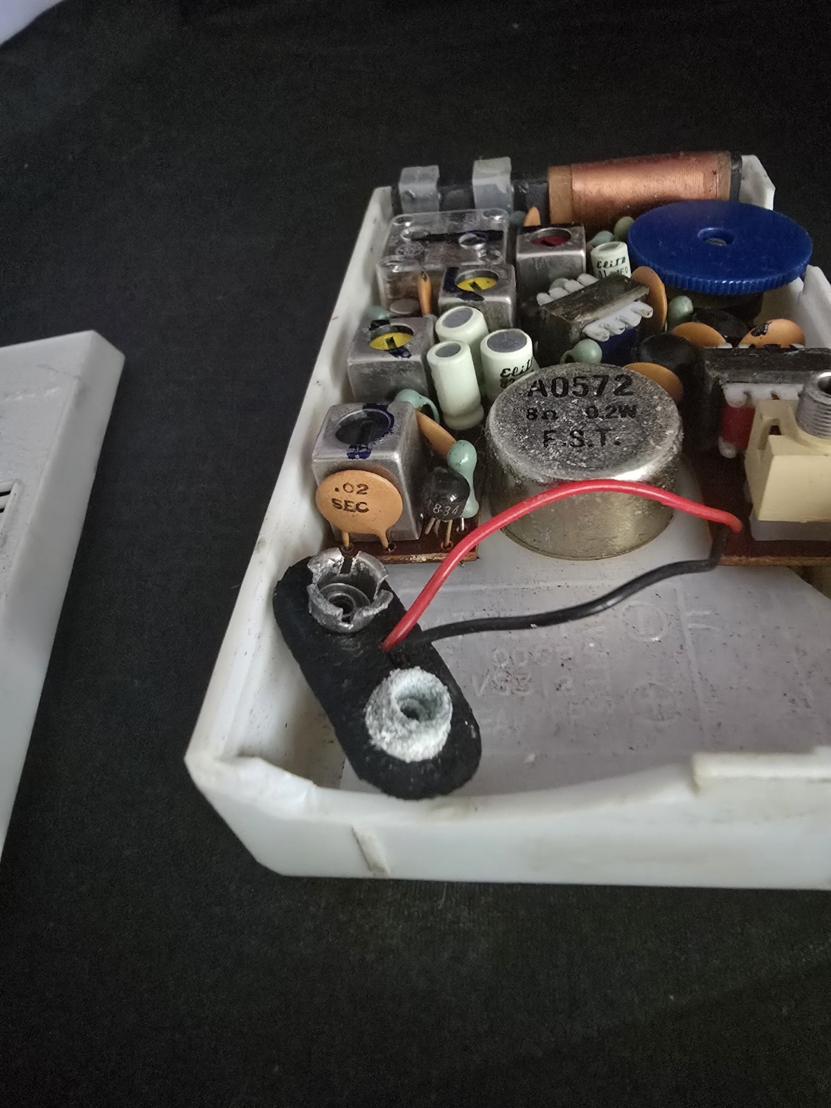 Vintage Amoco American Standard Gas Pump Novelty AM Transistor Radio Not Tested