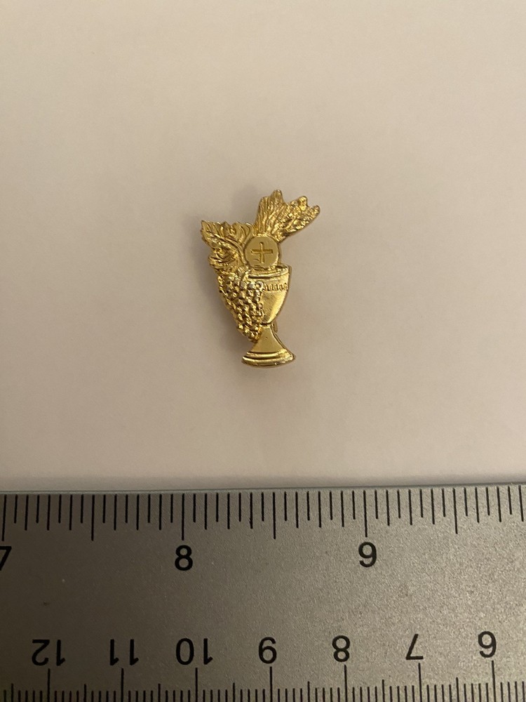 First Communion Chalice Lapel Pin P123