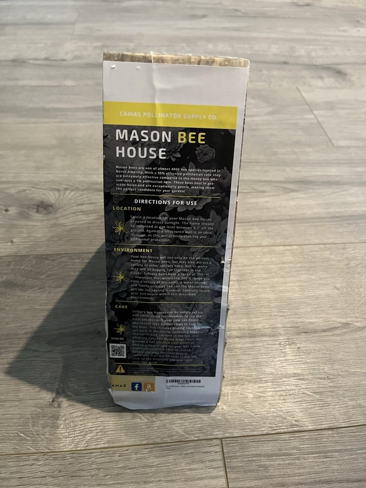 Mason Bee House