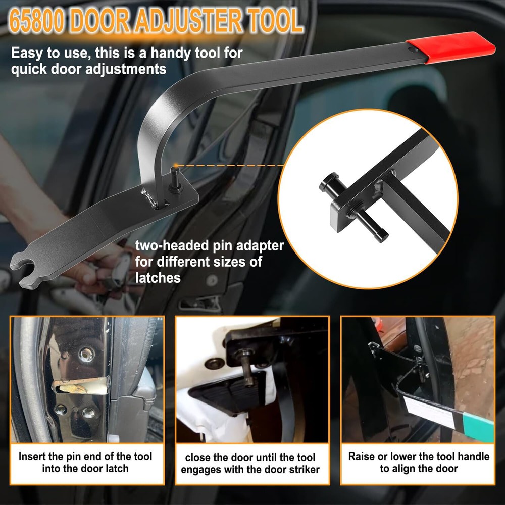 Car Truck Door Adjustment Tool Alignment For All Autobody Work Hinge Replacement