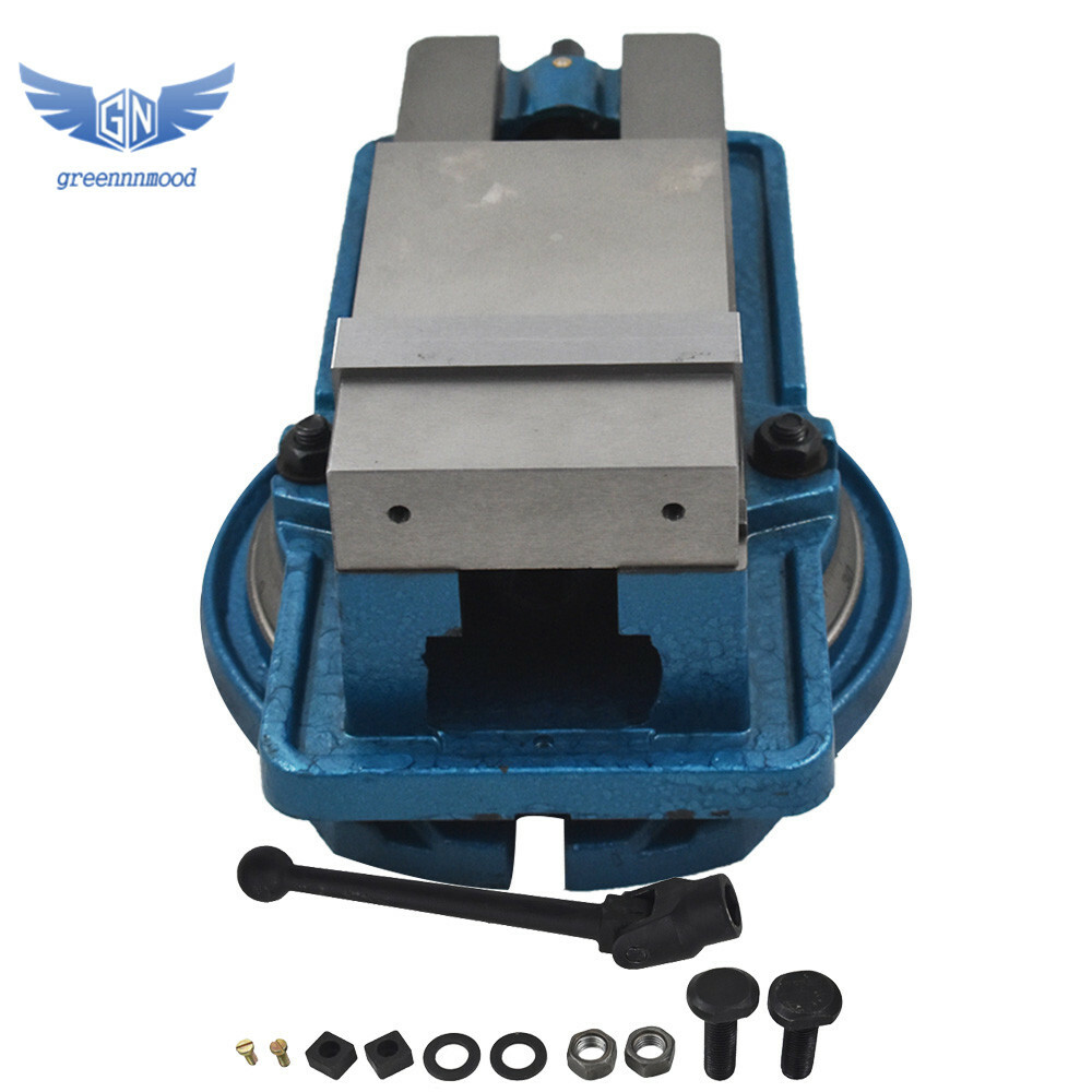 4'' Lockdown Vise Precision CNC Milling Machine Bench Clamp Vice With Base