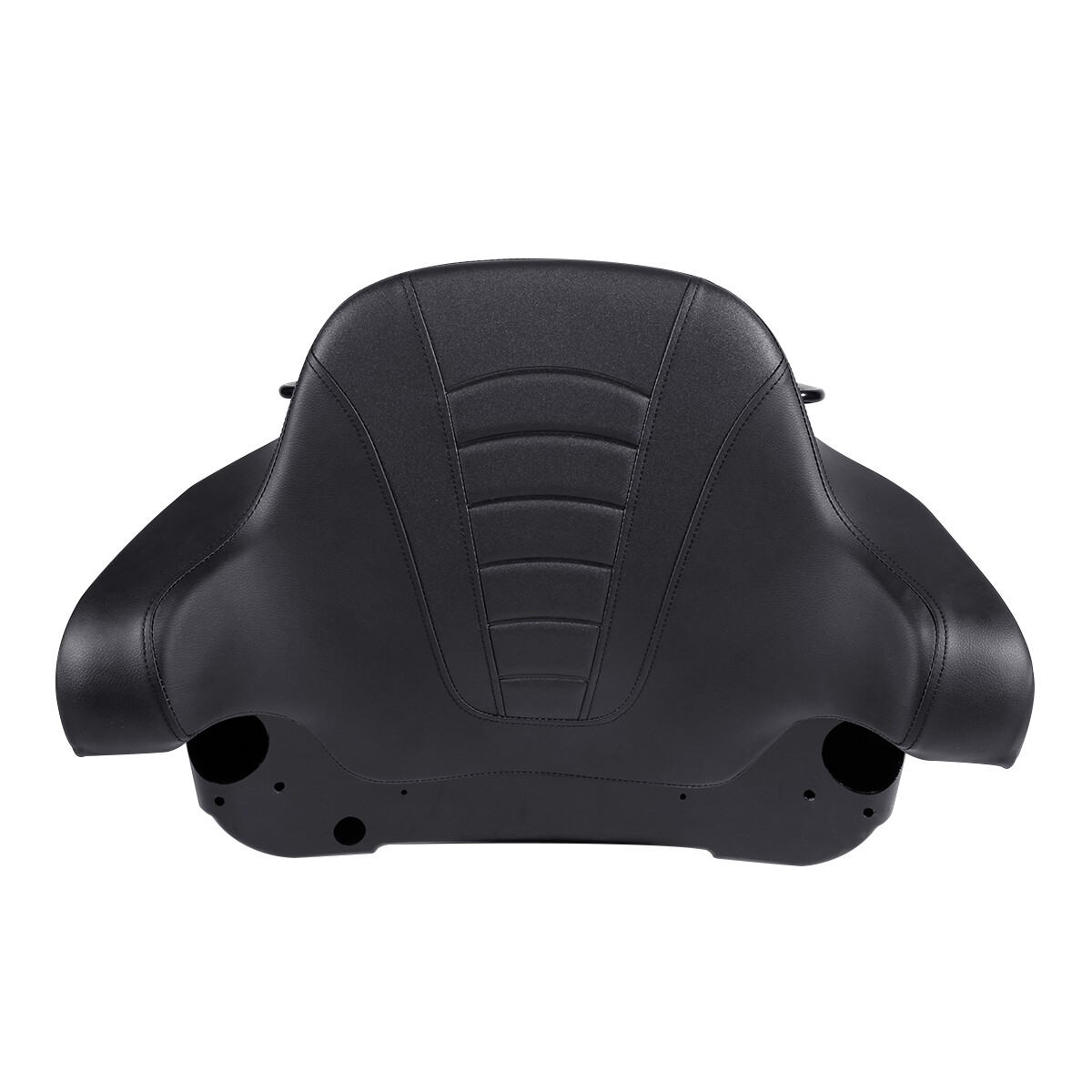 Black King Pack Trunk Pad Mount Rack For Harley Tour Pak Davidson Touring 14-24