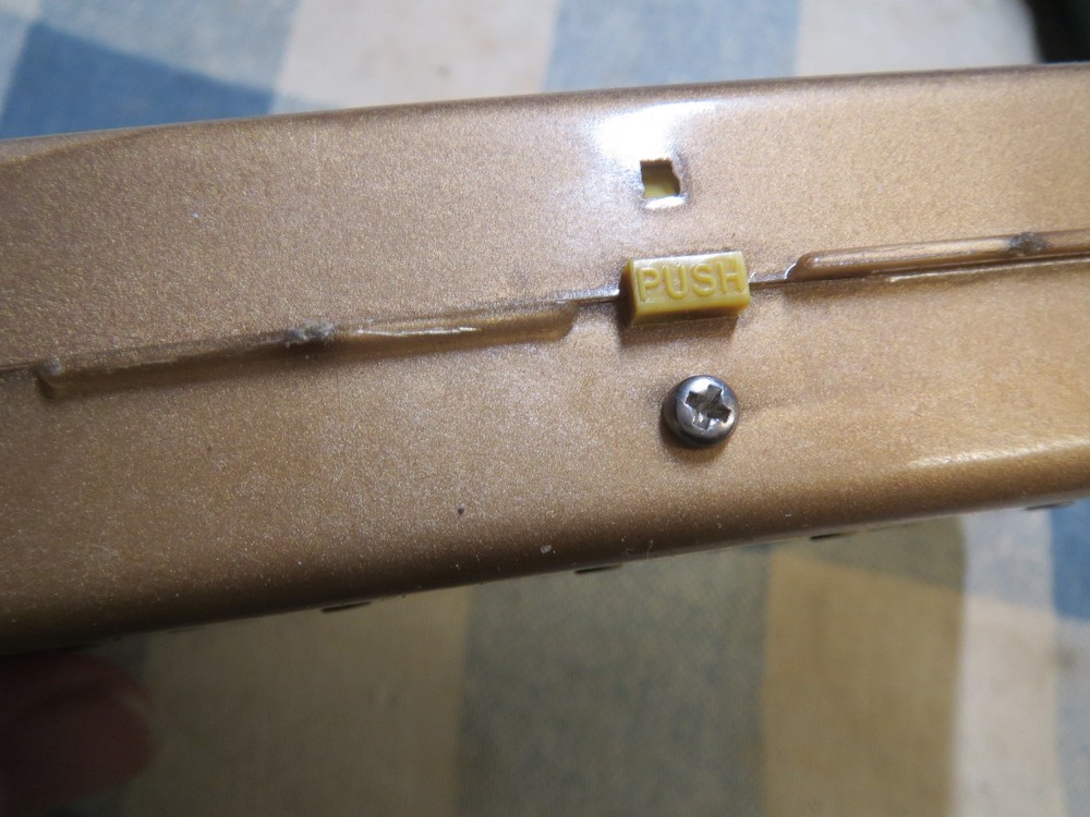 2 Older Hinged Plastic Fly Boxes Cabelas and ?