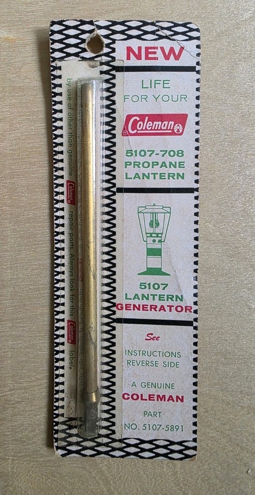 2- Coleman NOS 5107 Propane Lantern Generator Replacement Part 5107-5891
