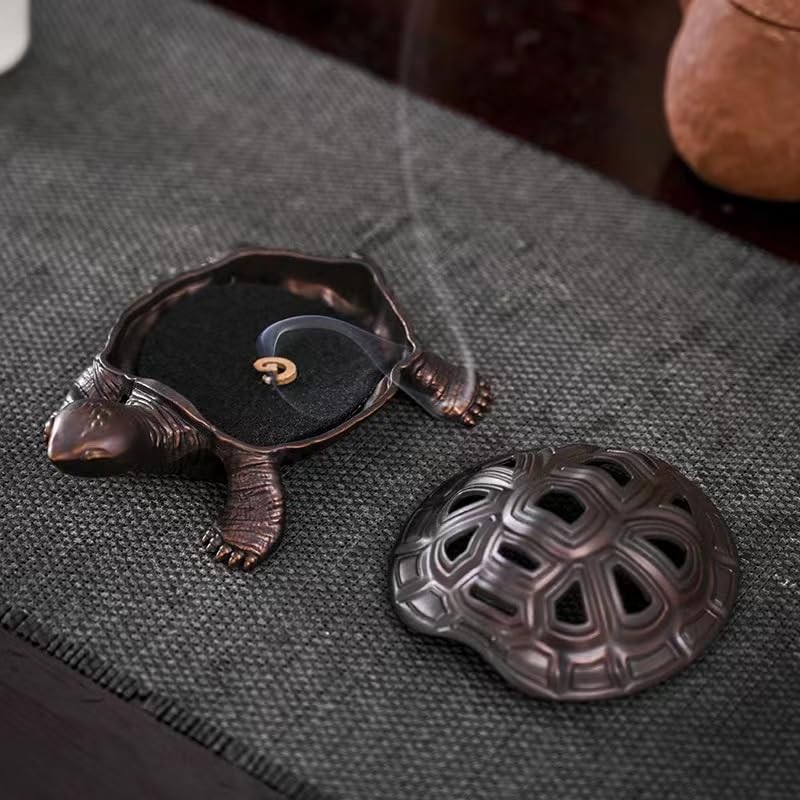 Incense Burner, Holder with Stick Turtle Burner