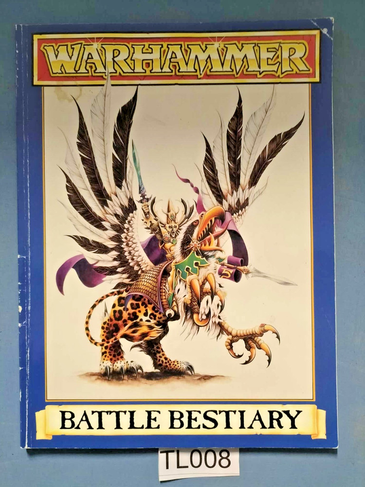 Warhammer 4th Edition Battle Bestiary 1992 TL008