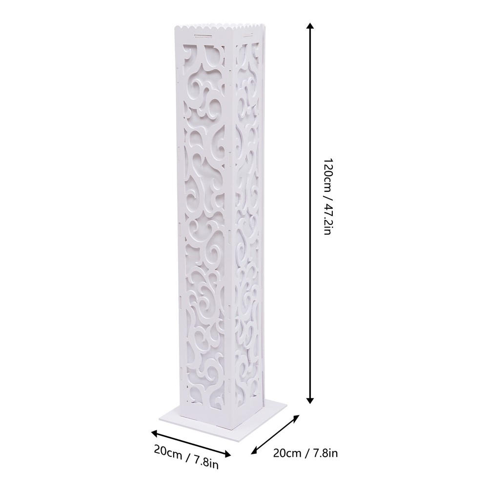 8Pcs Flower Columns LED White Elegant Wedding Column Pillar Decoration