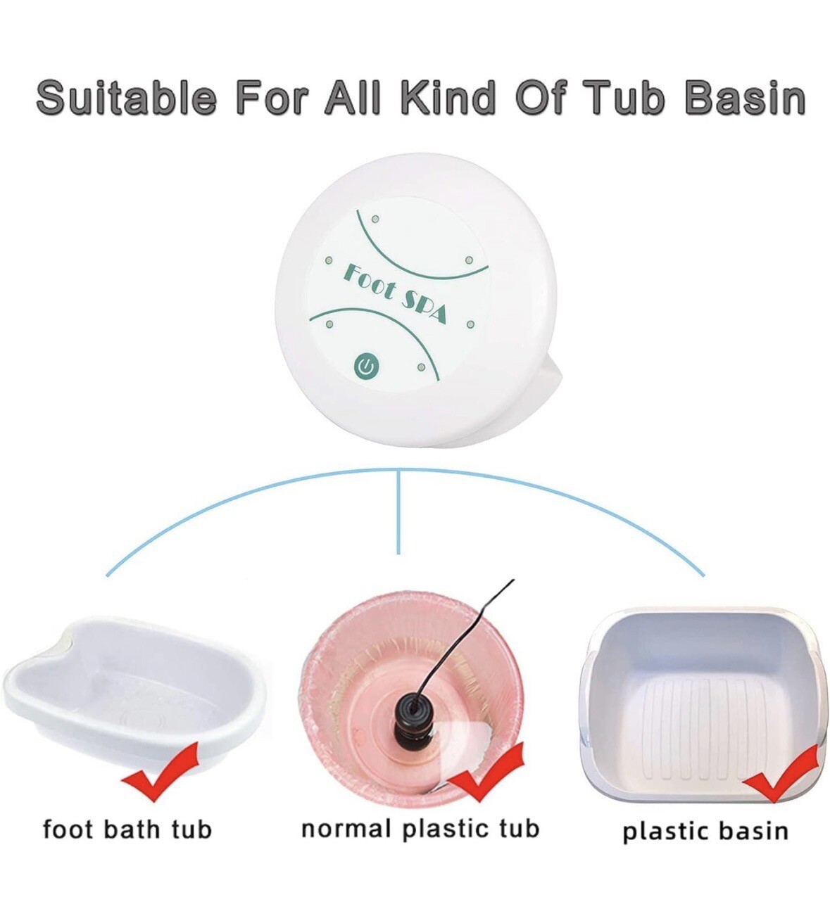 Ionic Detox Foot Bath Machine, Foot Detox Spa Ion Cleanse Chi Machine