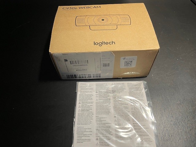 Logitech C930E 30 fps 1080p Wide Angle Video Webcam