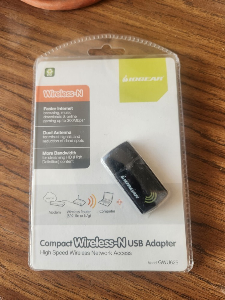 Iogear Compact Wireless-N USB Adapter