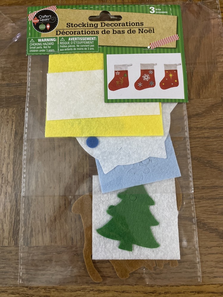 Crafters Square Stocking Decorations